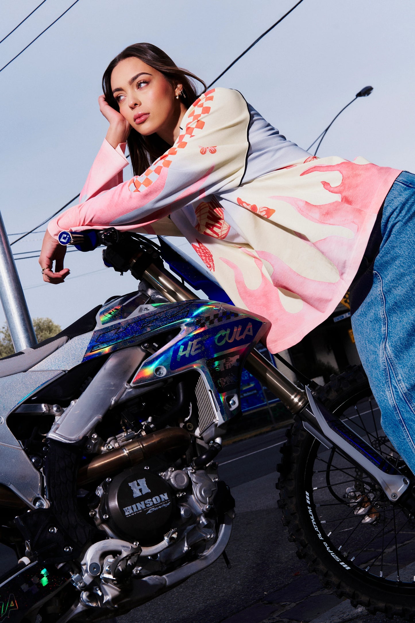 MTL Moto Long Sleeve Top