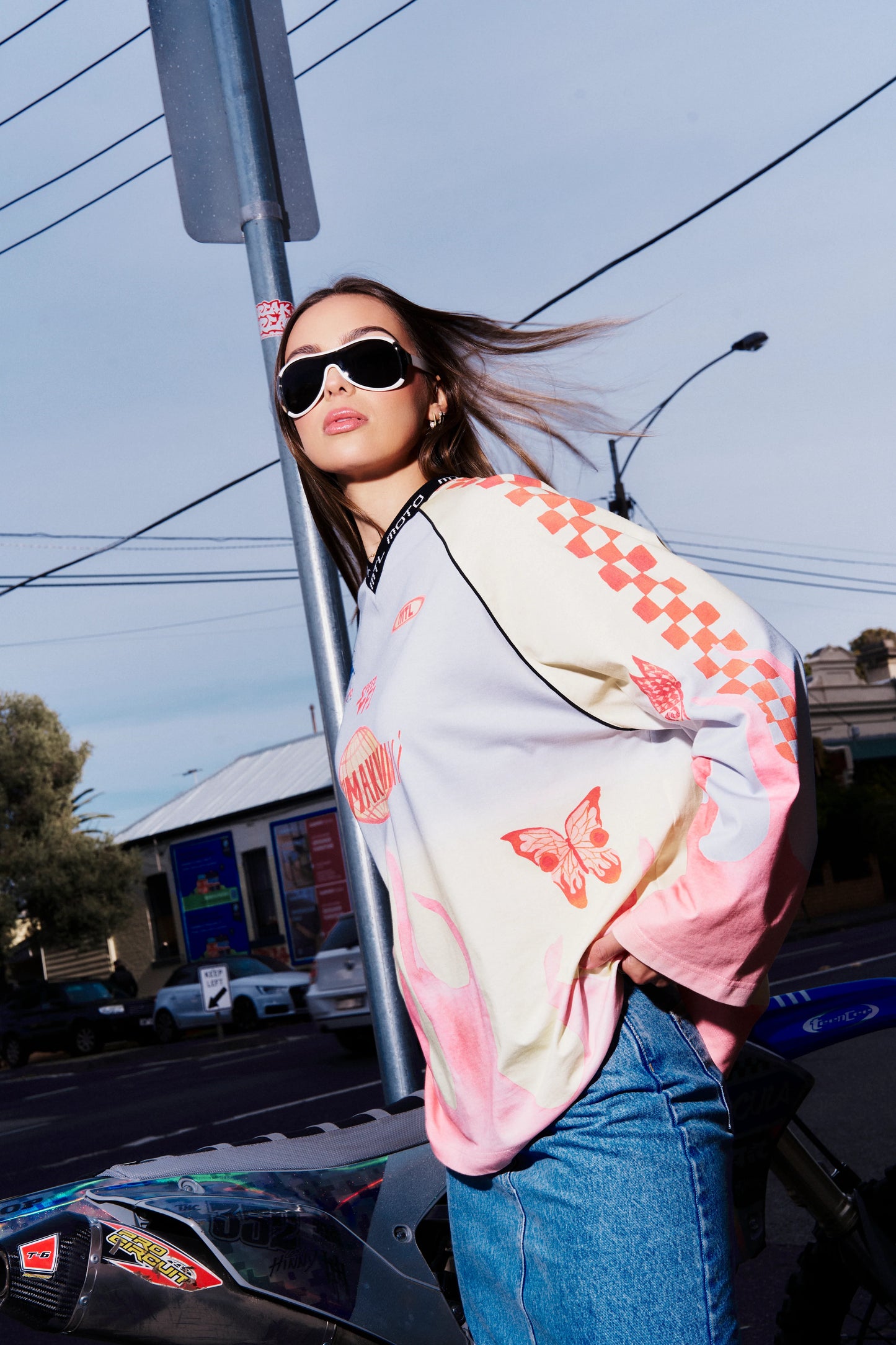 MTL Moto Long Sleeve Top