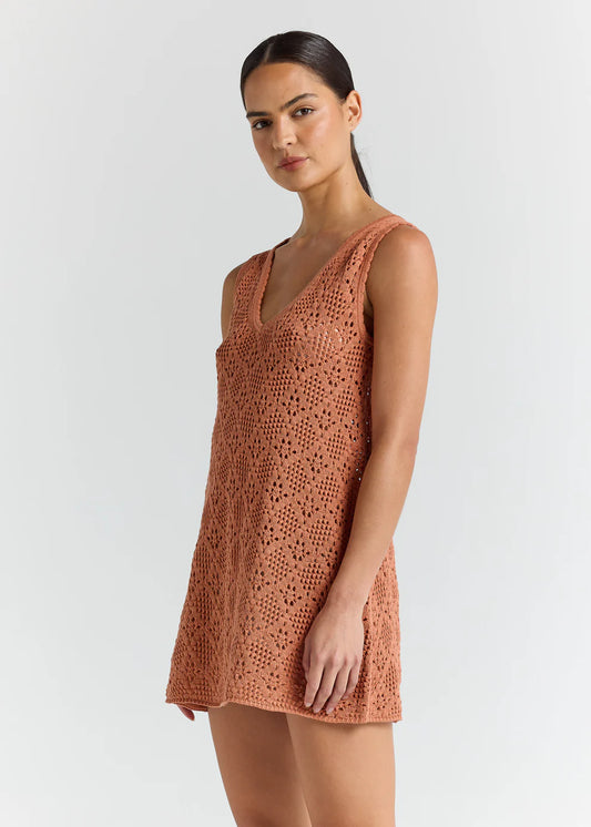 Messina Knit V Dress