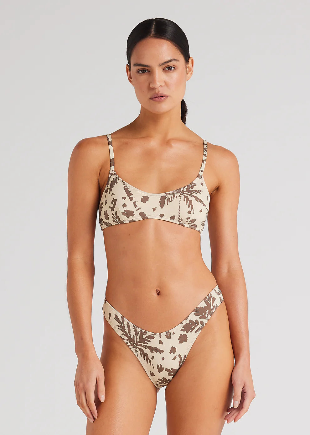 Zanzibar High Cut Cheeky Bottom