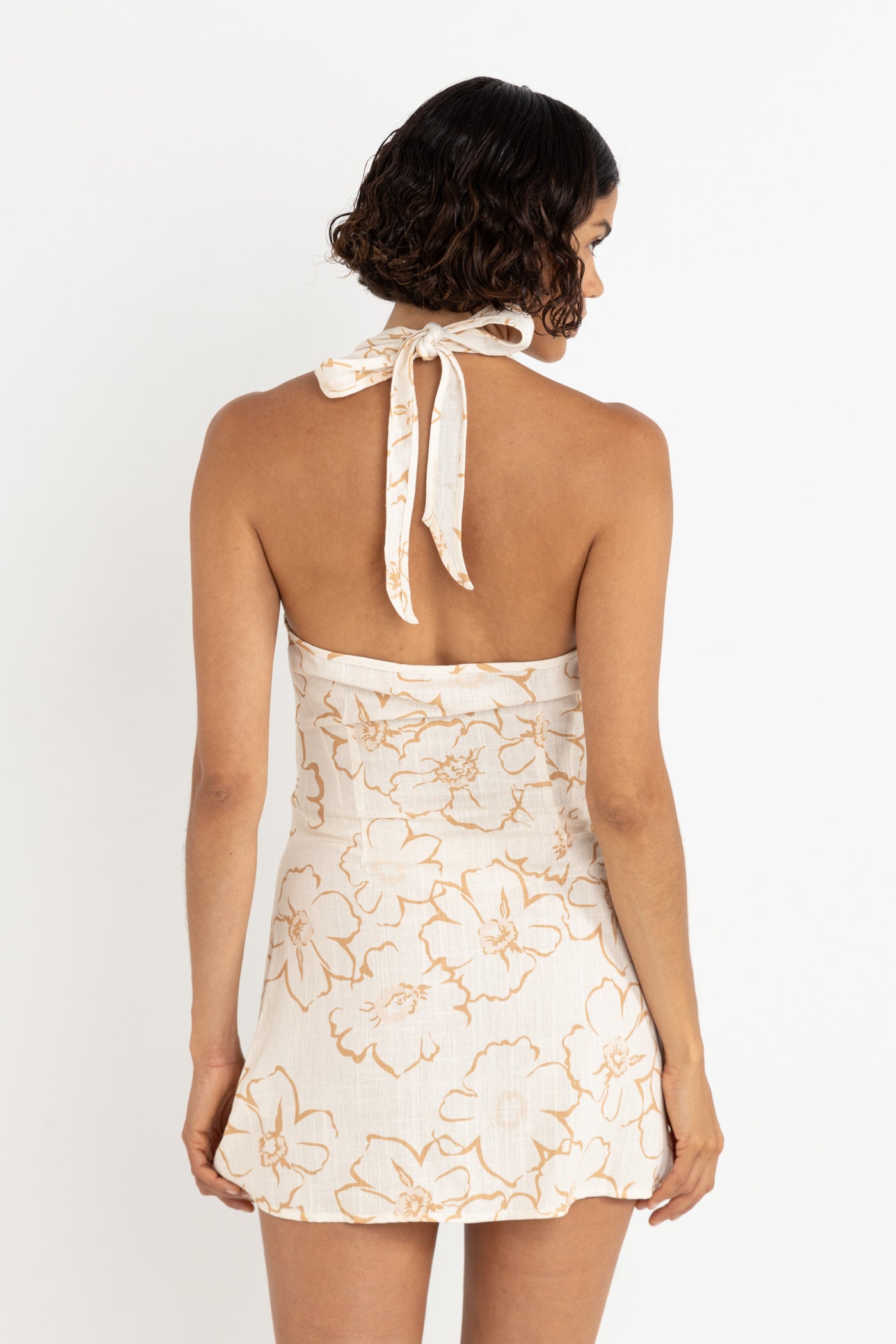 Lulu Floral Wrap Mini Dress