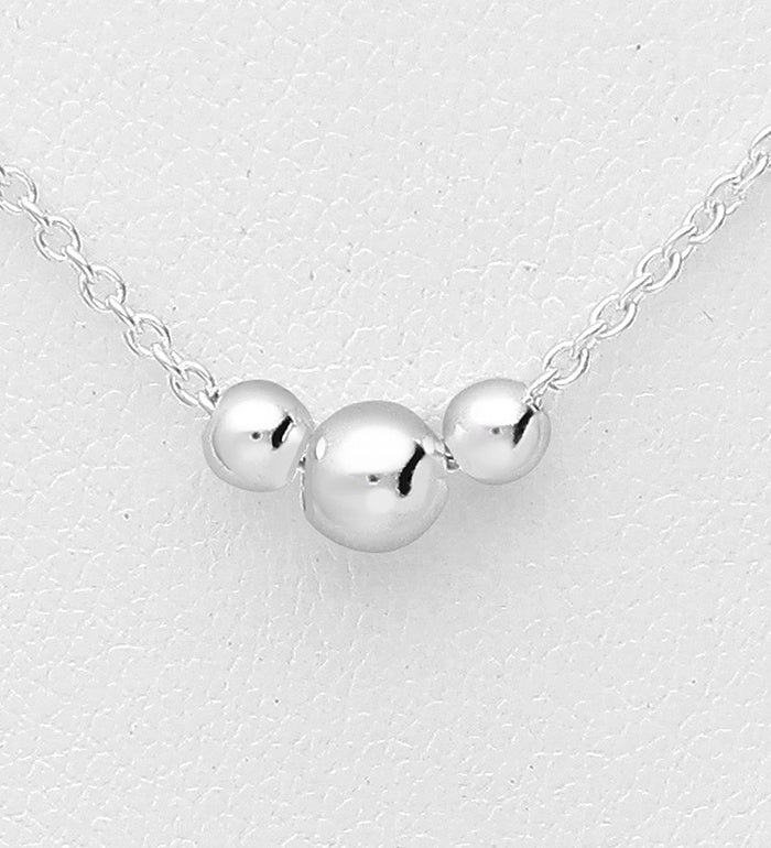 Trio Ball Necklace