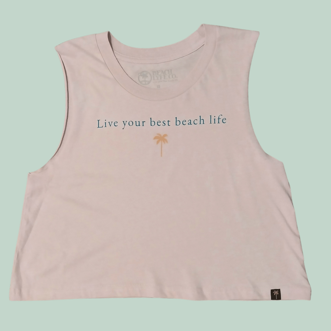 Best Life Cropped Tank