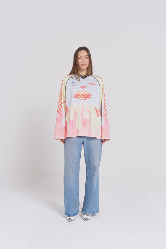 MTL Moto Long Sleeve Top