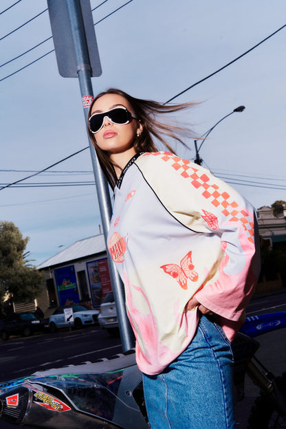 MTL Moto Long Sleeve Top