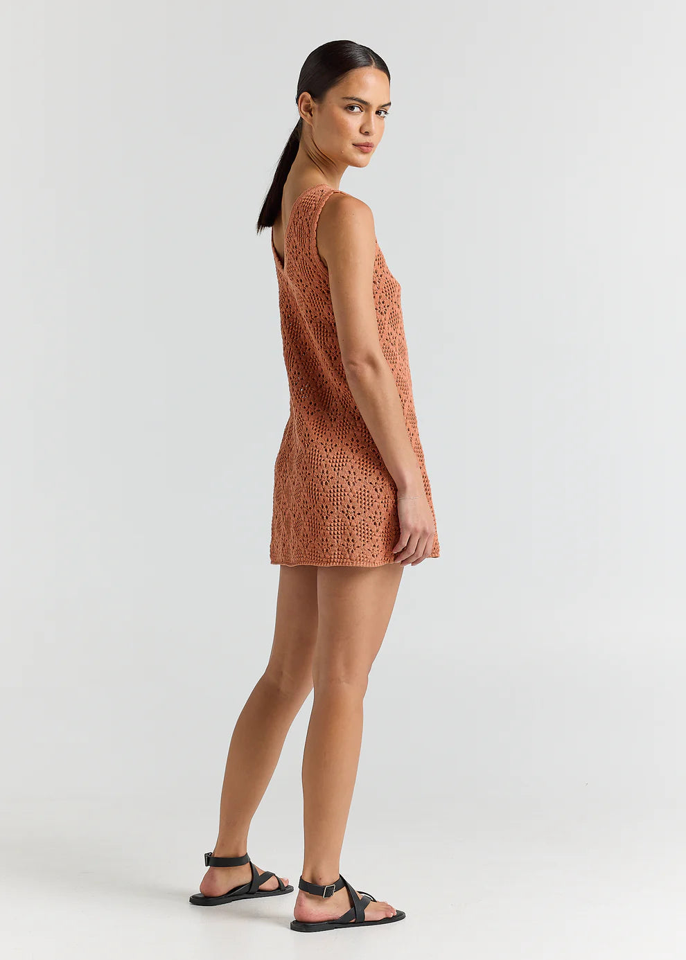 Messina Knit V Dress