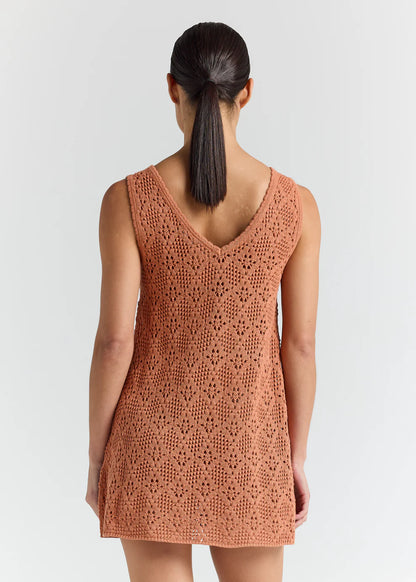 Messina Knit V Dress