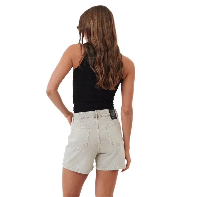 Seventy Threes - Denim High Waisted Shorts