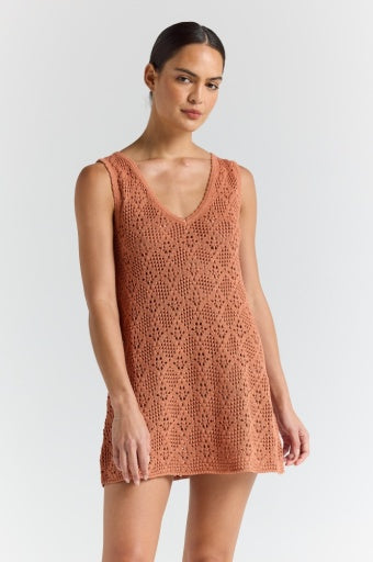 Messina Knit V Dress
